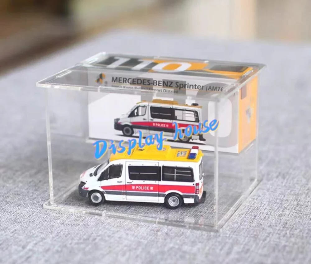 1:64車仔 連盒放展示盒(前車後盒)