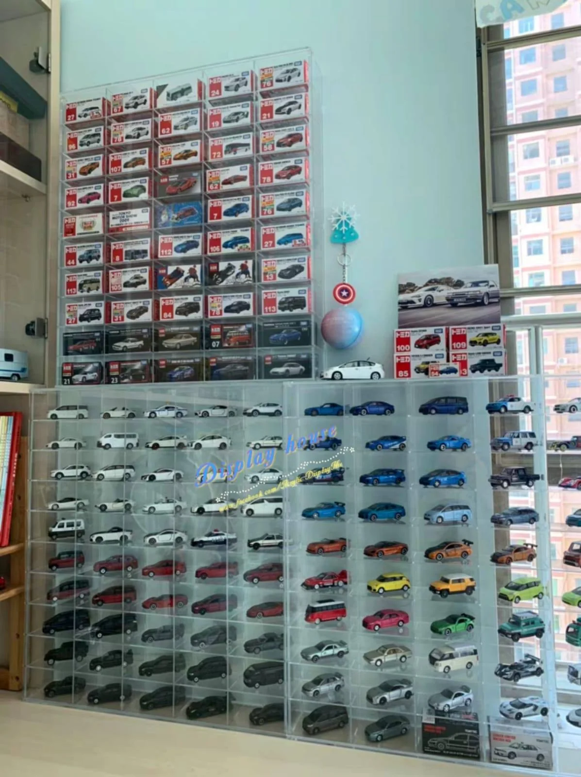 1:64 1:32 1:24模型車仔可掛牆展示盒：圖片 6
