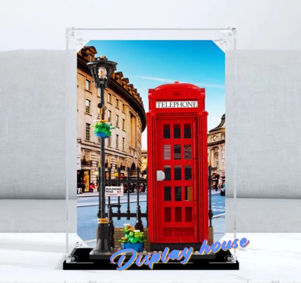 LEGO 21347 倫敦電話亭 展示盒