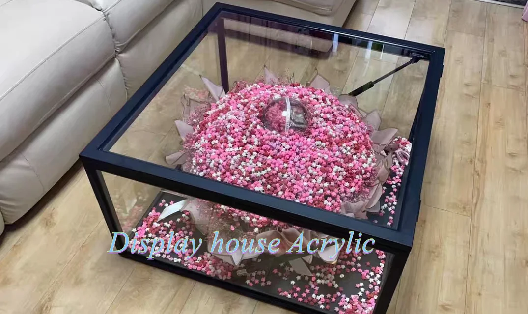 鋁框展示茶幾：圖片 3