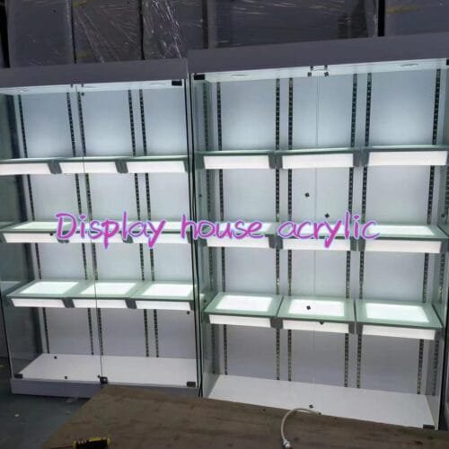 發光層板展示櫃 家用手辦展示櫃