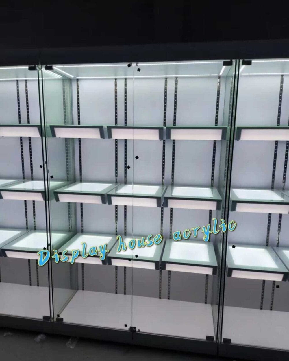 發光層板展示櫃 家用手辦展示櫃
